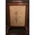 AL313 - Parascintille in legno e stoffa ricamata, epoca '800, misure cm L 66 x H 91 x P 33