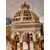 Antico tempio in legno laccato Barocco