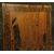 PAN422 - Coppia di pannelli in legno, intarsiati e dipinti, epoca '800, misure cm L 40 x H 72