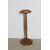 Antico posacenere da terra art deco 1940 in noce massello e ottone. Alto cm 65
