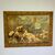 Antico grande succo erba XIX secolo dipinto su tela . Scena galante  Mis 152 x 112 