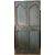 Ligurian door with two doors lacquered with Provencal taste tiles     