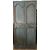 Ligurian door with two doors lacquered with Provencal taste tiles     