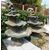 dars261 two liberty fountains with water lily leaves, h160 x 80 cm     