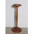 Antico posacenere da terra art deco 1940 in noce massello e ottone. Alto cm 65