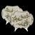 Coppia di vassoi con manici in maiolica , Antonibon , cm 48 , XVIII secolo VENDUTI