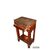 Mobiletto piccola consolle stile Impero in Legno di mogano e piuma di mogano