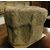 dars286  acquasantiera in pietra , epoca quindicesimo secolo, misura. cm 35 x 30  h 22 cm , Francia