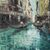 Pittore veneziano (inizi XX sec.) - Veduta di Venezia con canale e gondole.