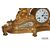 Orologio da tavolo Stile Luigi XV in Bronzo Dorato con Porcellana di Sevres