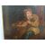 Quadro olio su tela scena di taverna scuola fiamminga Luigi XVI fine 1700