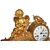 Orologio da tavolo Stile Luigi XV in Bronzo Dorato con Porcellana di Sevres