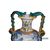 Vaso in Ceramica Stile Liberty di fine 1800 con Animali