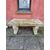 Coppia di panchine in pietra gallina francese - 123 x 58 cm