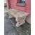 Coppia di panchine in pietra gallina francese - 123 x 58 cm