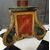 Candeliere italiano, 1700 con paralume "Ventola"