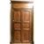 pts352 n.5 double doors with poplar frame mis. 134 x 269 h     