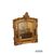 Specchiera francese in legno dorato foglia oro di inizio 1800 Stile Luigi XVI