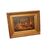 Olio su tavola Francese della seconda metà del 1800 Raffigurante scena di interni