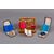 Collezione di piccole scatole in tartaruga