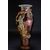 50s luster decorated ceramic vase Federico Quatrini     