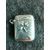 Scatolina portafiammiferi in argento con decoro a quadrifoglio in stile art nouveau.Italia