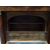 Secretaire a colonna piena in noce Impero 1820 francese chiave a quadrifoglio