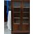 Vetrina libreria in mogano Napoleone III 1880 francese elegante misura