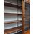 LIBRERIA A TRE PORTE IN NOCE EPOCA META' 800 FRANCIA RESTAURATA  cm L 204xP58xH258