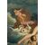  Dipinto antico olio su tela raffigurante Venere e Adone ambito"Boucher". Francia XVIII secolo.