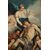  Dipinto antico olio su tela raffigurante Venere e Adone ambito"Boucher". Francia XVIII secolo.