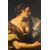  Dipinto antico olio su tela raffigurante "Giuseppe e la moglie di Putifarre". Marche XVII secolo.