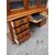 LIBRERIA A TRE PORTE IN NOCE EPOCA META' 800 FRANCIA RESTAURATA  cm L 204xP58xH258
