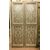 pts685 - pair of lacquered doors, cm l 119 xh 210     