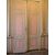 DARB235 - Boiserie impero, con semi-colonne scolpite e porte, epoca inizio '800, metri lineari 13 x H m 3