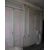 DARB235 - Boiserie impero, con semi-colonne scolpite e porte, epoca inizio '800, metri lineari 13 x H m 3