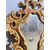 Antica Specchiera in ceramica, dipinta stile veneziano, primi '900. Mis 54x36 cm