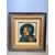 Antico dipinto raffigurante Bersagliere, olio su tavola, primi '900, mis 34x32 cm