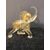 Elefante in vetro con inclusioni in oro.Manifattura Seguso.Murano.