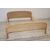 Letto vintage anni '80 in bambù e paglia di Vienna PREZZO TRATTABILE