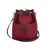 GUCCI Borsa a Tracolla Vintage in Tela Col. Rosso Interlocking M