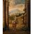 Coppia di capricci architettonici, Seguace di Niccolò Codazzi (Napoli, 1642 - Genova, 1693)