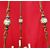 Nine-lamp majolica chandelier