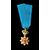 Medaglia dell’ordine militare di San Giorgio di Antiochia e di San Marco in ottone dorato e smalto rossi.