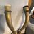 Antica coppia di applique Giò Ponti in Bronzo . Anni 30  due bracci . Mis  37 x 25 