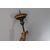 Antica coppia di bracci antichi del 700 in legno dipinto dorati e laccati . Applique candelabri 