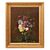 DIPINTI ANTICHI DI FIORI, NATURE MORTE CON GIGLI E ROSE, OLIO SU TELA, DELL 800. (QF635)