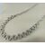 COLLANA ORO BIANCO E DIAMANTI ANNI 80