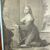 Antico disegno Suor Virginia Centurione del 1801 fondatrice delle Brignoline. Mis 94 x 75 
