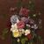 DIPINTI ANTICHI DI FIORI, NATURE MORTE CON GIGLI E ROSE, OLIO SU TELA, DELL 800. (QF635)